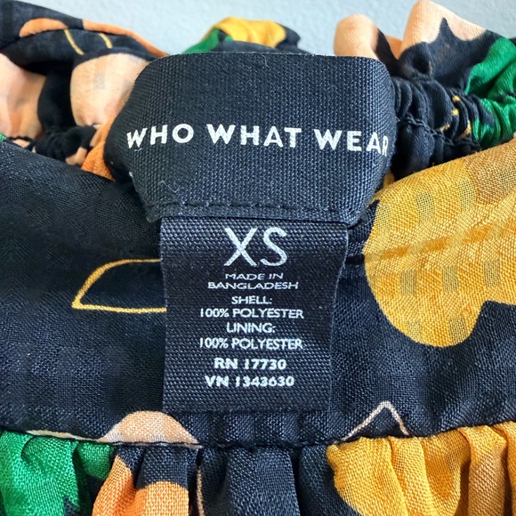 Who What Wear A-Line Skirt with Floral Print - Picture 3 of 7